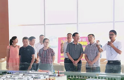 A deputy secretary of the Fuyang Municipal Party Committee visited the Hubei Xiangyuan Company to guide the work.